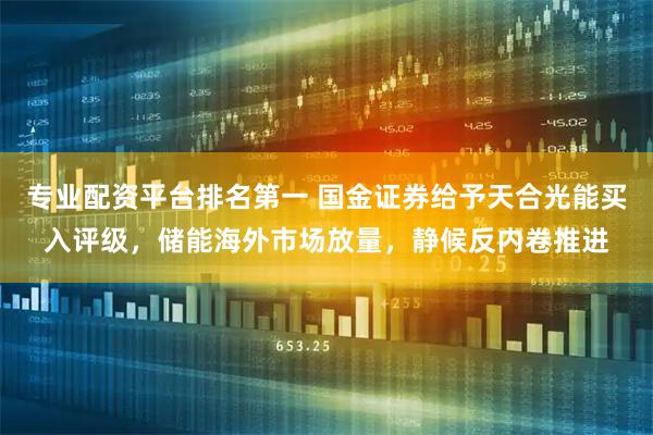 专业配资平台排名第一 国金证券给予天合光能买入评级，储能海外市场放量，静候反内卷推进